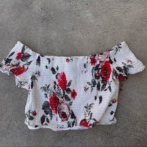 Floral Crop Top